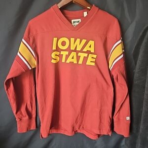 Vintage Iowa State Tailgate Long Sleeve Sweatshirt Size Medium